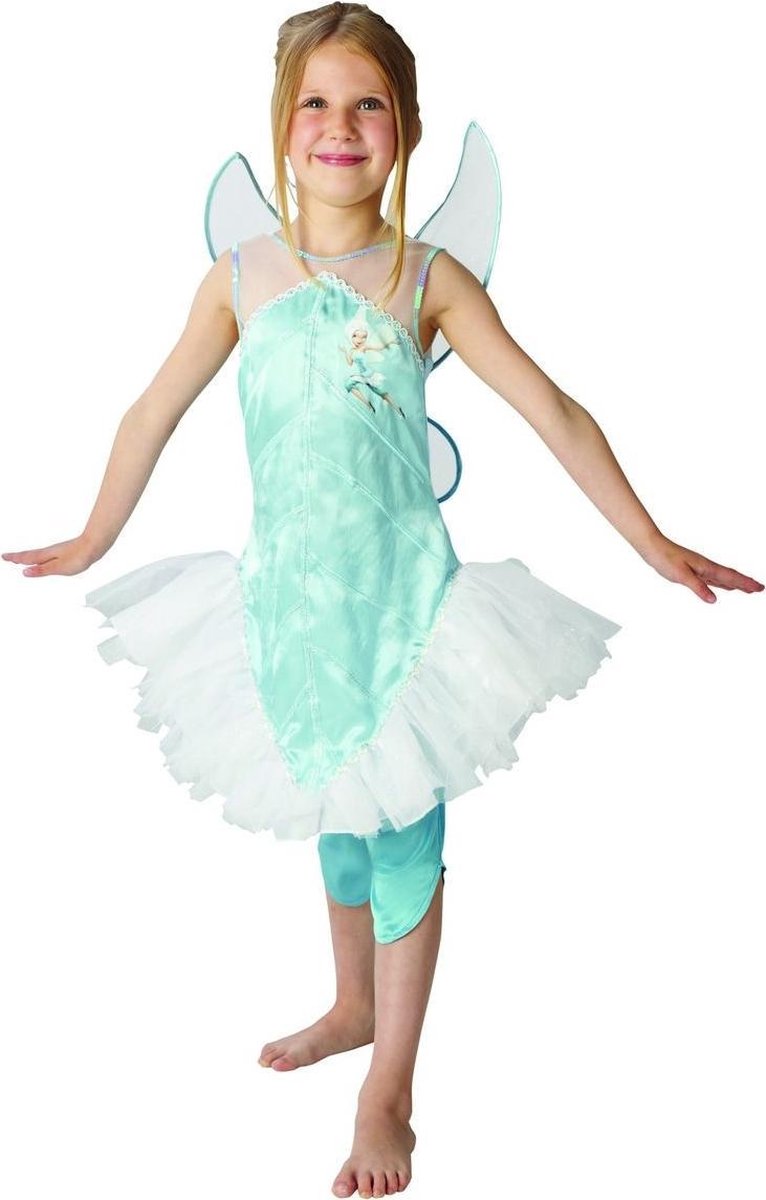 Tinkerbell Kostuum | Periwinkle Disney Fee Sprookjes | Meisje | Maat 122-128 | Carnaval kostuum | Verkleedkleding